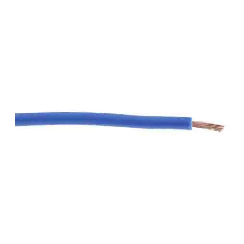RS PRO Blue Hook Up Wire, 18 AWG, 24/0.2 mm Strands, 305 m Length, Polyvinyl Chloride Jacket, 105°C Max Operating 225-2148
