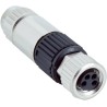 SICK Circular Connector, 4 Contacts, Cable Mount, M8 Connector, Plug, Female, IP67, Polyamide Housing YF08U14-1434K2551A