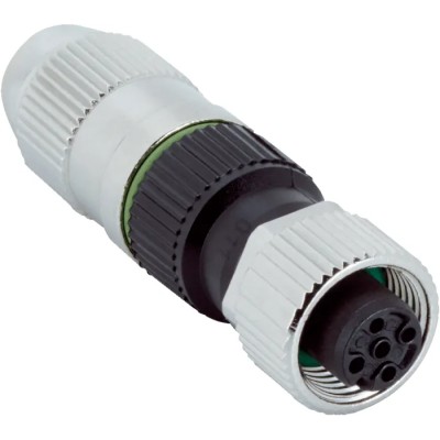 SICK Industrial Circular Connector M12 Plug, 3 Contacts, Female, Cable Mount, IP67, Thermoplastic YF12U13-2550K4051A