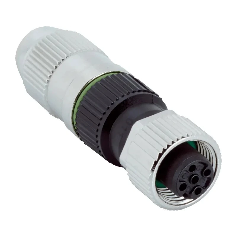 SICK Industrial Circular Connector M12 Plug, 3 Contacts, Female, Cable Mount, IP67, Thermoplastic YF12U13-2550K4051A