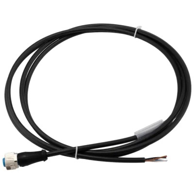 SICK Female 4 Way M12 to Unterminated Free End Sensor Actuator Cable 2 m YF2A14-020UB3XLEAX / 2095607