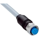 SICK Female 8 Way M12 to Unterminated Sensor Actuator Cable 2 m 30V YF2A28-020VA6XLEAX / 2096243