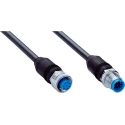 SICK Female 8 Way Straight to Male 8 Way Straight Sensor Actuator Cable 1 m YF2A28-010UA6M2A28 / 2096108