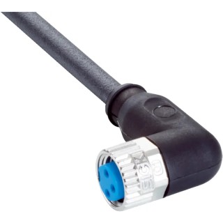SICK Female 3 Way M8 to Unterminated Free End Sensor Actuator Cable, 2m, Polyurethane Jacket, Black, 60V YG8U13-020UA1XLEAX