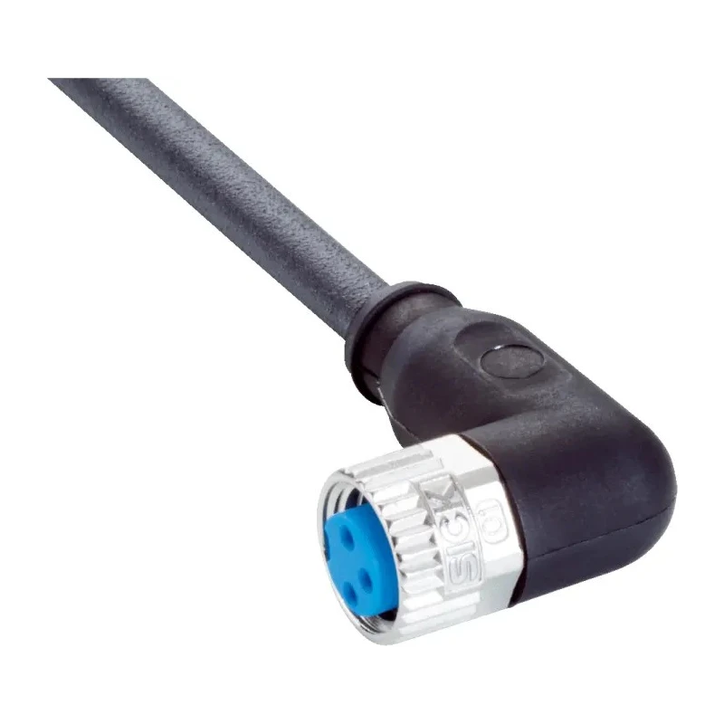 SICK Female 3 Way M8 to Unterminated Free End Sensor Actuator Cable, 2m, Polyurethane Jacket, Black, 60V YG8U13-020UA1XLEAX