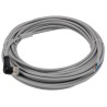 SICK Female 4 Way M12 to Unterminated Sensor Actuator Cable 10 m Grey PVC Jacket YG2A14-100VB3XLEAX