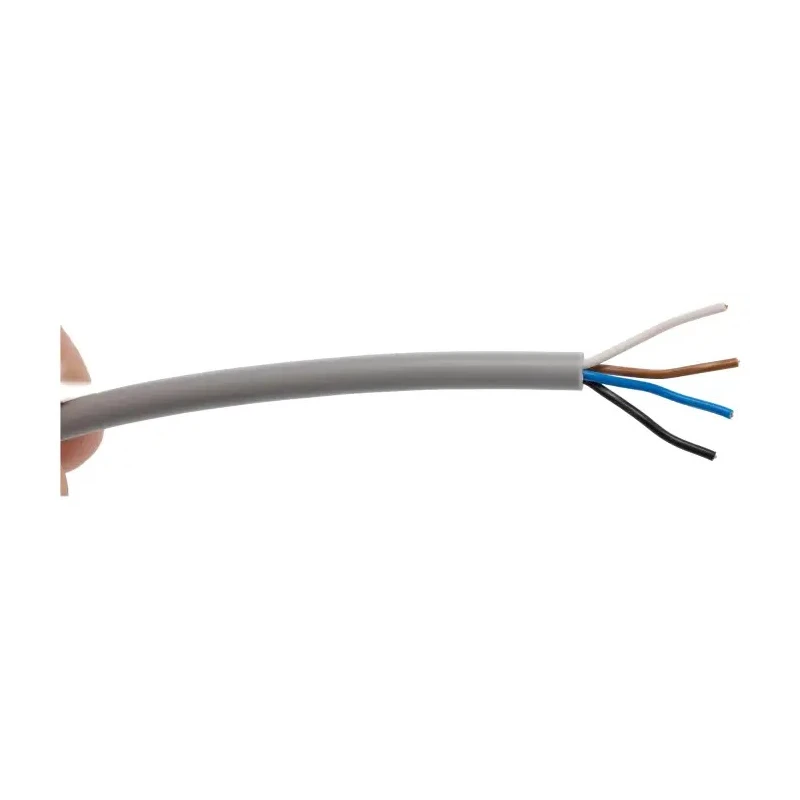 SICK Female 4 Way M12 to Unterminated Sensor Actuator Cable 10 m Grey PVC Jacket YG2A14-100VB3XLEAX