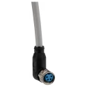 SICK Female 4 Way M8 to Unterminated Free End Sensor Actuator Cable 10 m YG8U14-100VA3XLEAX