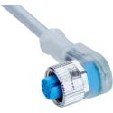 SICK Female 4 Way M12 to Unterminated Sensor Actuator Cable 2 m 24V PVC Jacket IP67 YI2A14-020VB3XLEAX