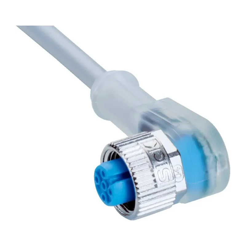 SICK Female 4 Way M12 to Unterminated Sensor Actuator Cable 2 m 24V PVC Jacket IP67 YI2A14-020VB3XLEAX