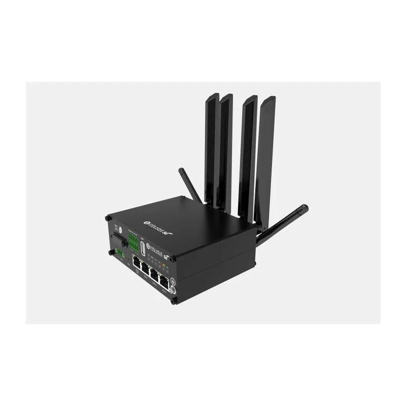 Robustel Industrial 5G Cellular Router with 2G, 3G, WiFi, Ethernet, 5G, 4G, 5GHz Wi-Fi Band R5020-5G-A09GL-B