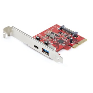 StarTech.com 2 Port USB Card PCIe USB 3.1 Gen 2 with 1x USB-A and 1x USB-C Ports 10Gbps PEXUSB311AC3