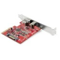StarTech.com 2 Port USB Card PCIe USB 3.1 Gen 2 with 1x USB-A and 1x USB-C Ports 10Gbps PEXUSB311AC3