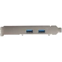 StarTech.com 2 Port USB Card, USB 3.2 Gen 2, PCI Express x4 Interface, 10Gbps Data Transfer, High Power Output PEXUSB312A3
