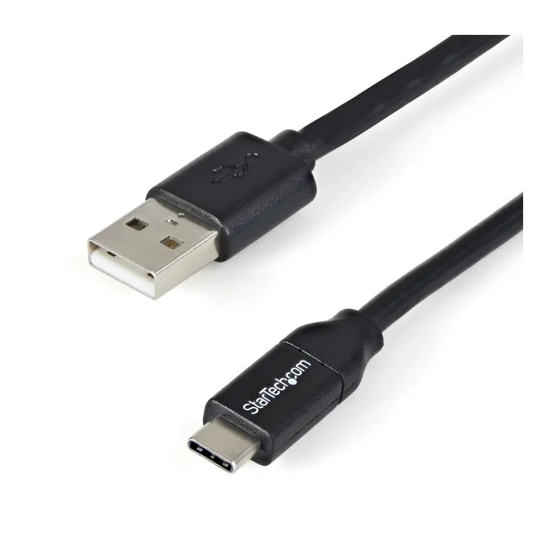 StarTech.com USB 2.0 Male USB Type A to Male USB Type C Cable Black 2 m USB2AC2M10PK