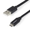 StarTech.com USB 2.0 Male USB Type A to Male USB Type C Cable Black 2 m USB2AC2M10PK