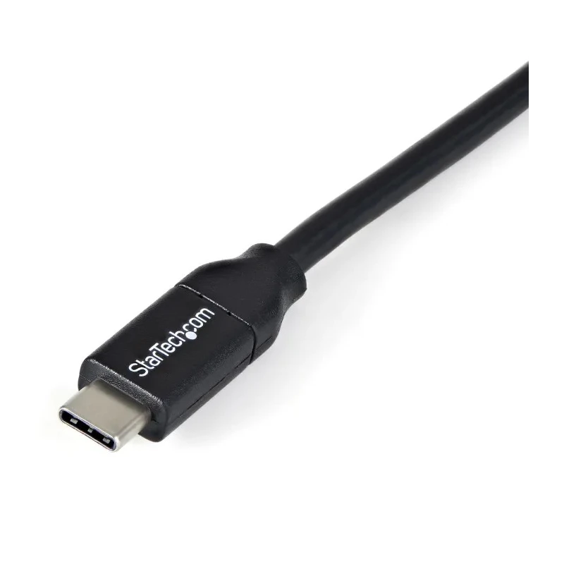 StarTech.com USB 2.0 Male USB Type A to Male USB Type C Cable Black 2 m USB2AC2M10PK
