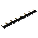 Finder 93 8 Way 250V DIN Rail Relay Socket for use with 38 Series 093.08.0