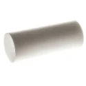 Goodfellow Ceramic Rod Machinable Glass Ceramic White 100 mm Length, 40 mm Diameter 225-5511