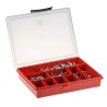 RS PRO Stainless Steel 545 Piece Hex Socket Drive Machine Screw/Bolt Kit 225-3357