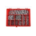 RS PRO Stainless Steel 545 Piece Hex Socket Drive Machine Screw/Bolt Kit 225-3357