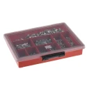 RS PRO Stainless Steel 545 Piece Hex Socket Drive Machine Screw/Bolt Kit 225-3357