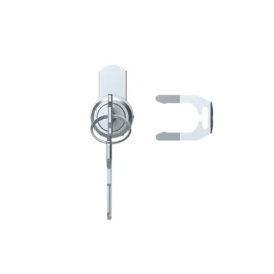 ABB IS2 Series Lock Insert for Use With SR2 Enclosures, Metal Key Lock, 50mm x 50mm x 50mm AA8002