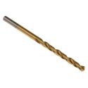 RS PRO HSS Jobber Drill Bit Tin Coated Cylindrical Shank 3.8mm Size 75mm Overall Length 118° Point Angle 10 Pieces 213-736
