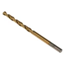 RS PRO HSS Jobber Drill Bit Tin Coated Cylindrical Shank 3.8mm Size 75mm Overall Length 118° Point Angle 10 Pieces 213-736