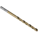 RS PRO High Speed Steel (HSS) Jobber Drill Bit, 3.7mm Diameter, 70mm Overall Length, Tin Coated, 10 Pieces 213-714
