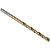 RS PRO High Speed Steel (HSS) Jobber Drill Bit, 3.7mm Diameter, 70mm Overall Length, Tin Coated, 10 Pieces 213-714