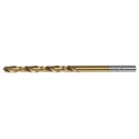RS PRO High Speed Steel (HSS) Jobber Drill Bit, 3.7mm Diameter, 70mm Overall Length, Tin Coated, 10 Pieces 213-714