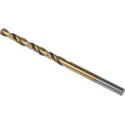 RS PRO High Speed Steel (HSS) Jobber Drill Bit, 3.7mm Diameter, 70mm Overall Length, Tin Coated, 10 Pieces 213-714