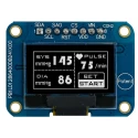 Midas 0.96 in Passive Matrix White OLED Display 128 x 64 Pixel COB SPI MDOB128064V1V-WI