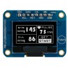 Midas 0.96 in Passive Matrix White OLED Display 128 x 64 Pixel COB SPI MDOB128064V1V-WI