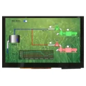 Midas 5 inch 800 x 480 Pixel TFT LCD Colour Display Touch Screen Capacitive USB Touch HDMI Interface MDT0500D2SSC-HDMI