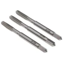 RS PRO M5 Thread Metric Standard Hand Tap Set, Straight Flute, HSS, ISO Taps, 58mm Overall Length, 3 Pieces 215-574