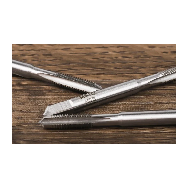 RS PRO M5 Thread Metric Standard Hand Tap Set, Straight Flute, HSS, ISO Taps, 58mm Overall Length, 3 Pieces 215-574