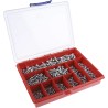 RS PRO Stainless Steel 545 Piece Hex Socket Drive Machine Screw Drive Screw/Bolt Kit 225-3363