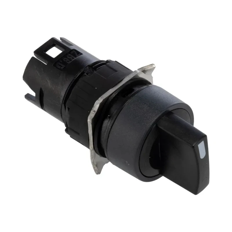 Schneider Electric Harmony XB6 Series 3 Position Selector Switch Head 16mm Cutout Black Handle IP65 ZB6AD25