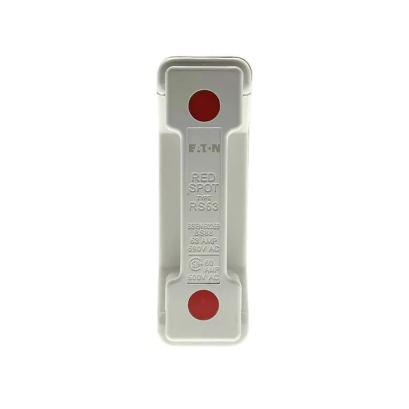 Eaton 63A Rail Mount Fuse Holder for A3, 1P-Pole, 690V AC RS63PWH