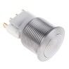 APEM AV Series Push Button Switch Momentary Panel Mount 19.2 mm Cutout SPDT IP65 250 V ac AV19LB407