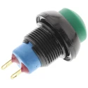 APEM IP Series Green Dome Momentary Push Button Switch Panel Mount SPST 13.6 mm Cutout IP67 IPR3SAD3104