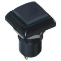 APEM IP Series Push Button Switch, Latching, Panel Mount, 12 mm Cutout, SPST, IP67 IPC1SAD2