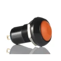 APEM IP Series Illuminated Push Button Switch, Latching, Panel Mount, 13.6 mm Cutout, SPST, IP67, 28 V dc IPR1SAD9