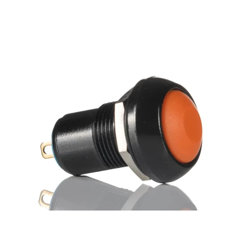 APEM IP Series Illuminated Push Button Switch, Latching, Panel Mount, 13.6 mm Cutout, SPST, IP67, 28 V dc IPR1SAD9