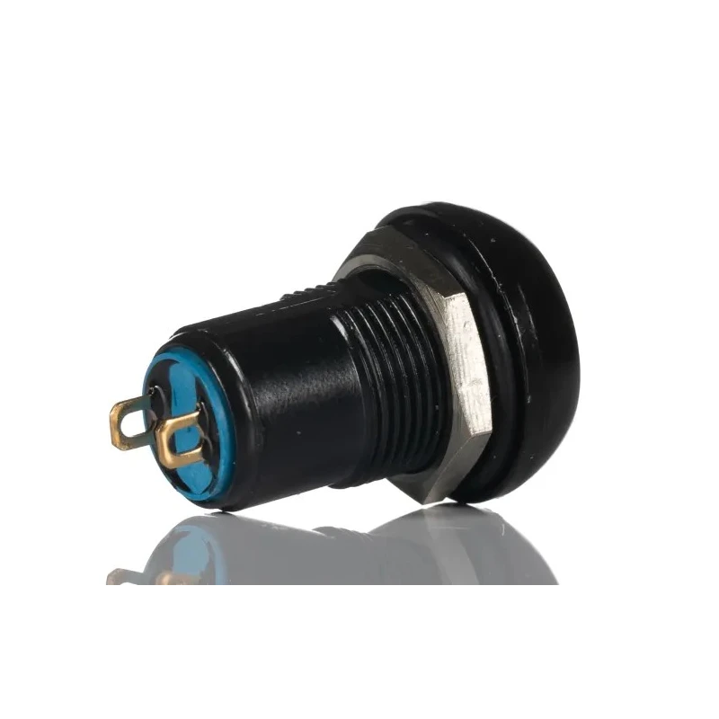 APEM IP Series Illuminated Push Button Switch, Latching, Panel Mount, 13.6 mm Cutout, SPST, IP67, 28 V dc IPR1SAD9