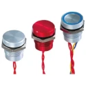APEM Piezo Switch, SPST, IP68 Rated, Flying Lead, 200mA Current, -40°C to 75°C Operating Temperature 