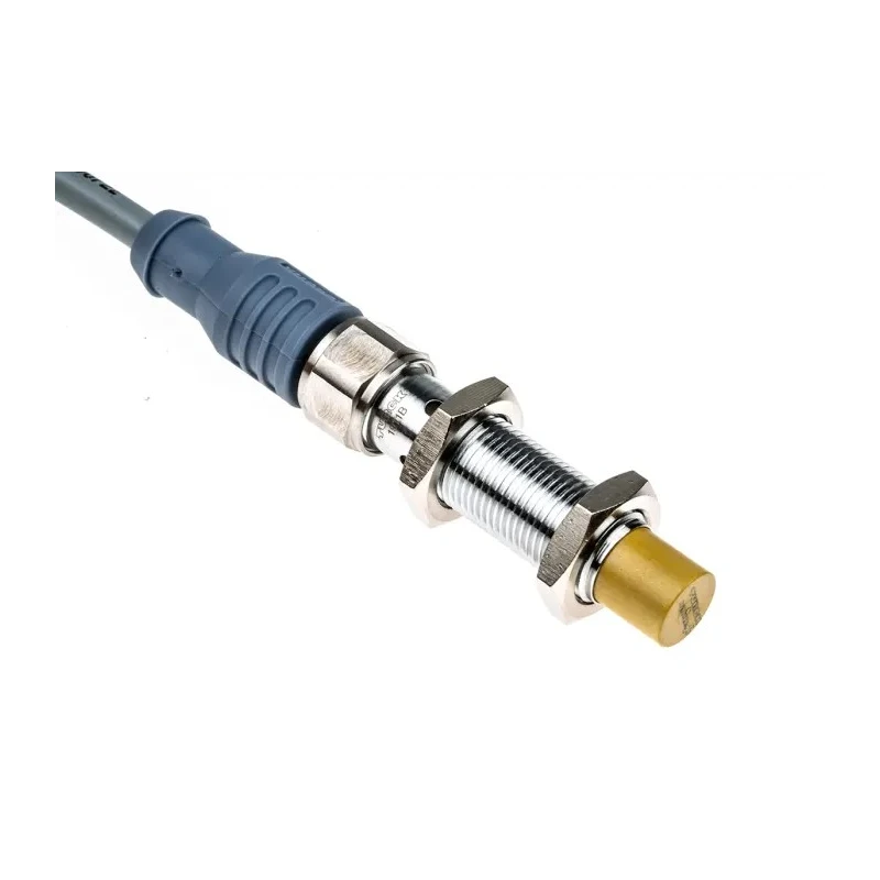 Turck Threaded Barrel Inductive Proximity Sensor M12 x 1, PNP Output, 30 V DC, 10 mm Detection Distance NI10U-M12-AP6X-H1141