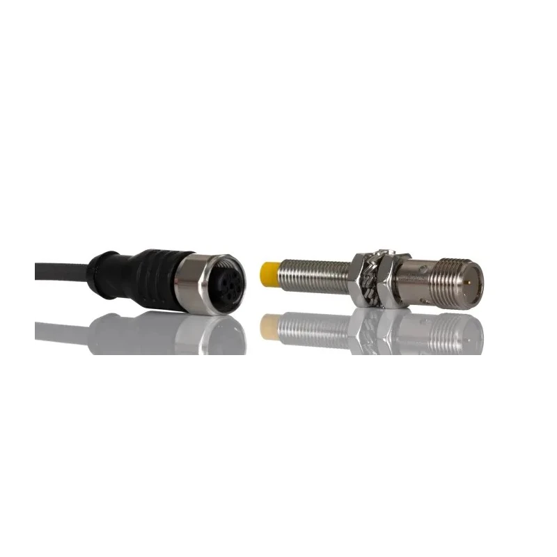 Turck Threaded Barrel Inductive Proximity Sensor M8 x 1 Stainless Steel 57mm Length PNP Output 30V DC NI6U-EG08-AP6X-H1341